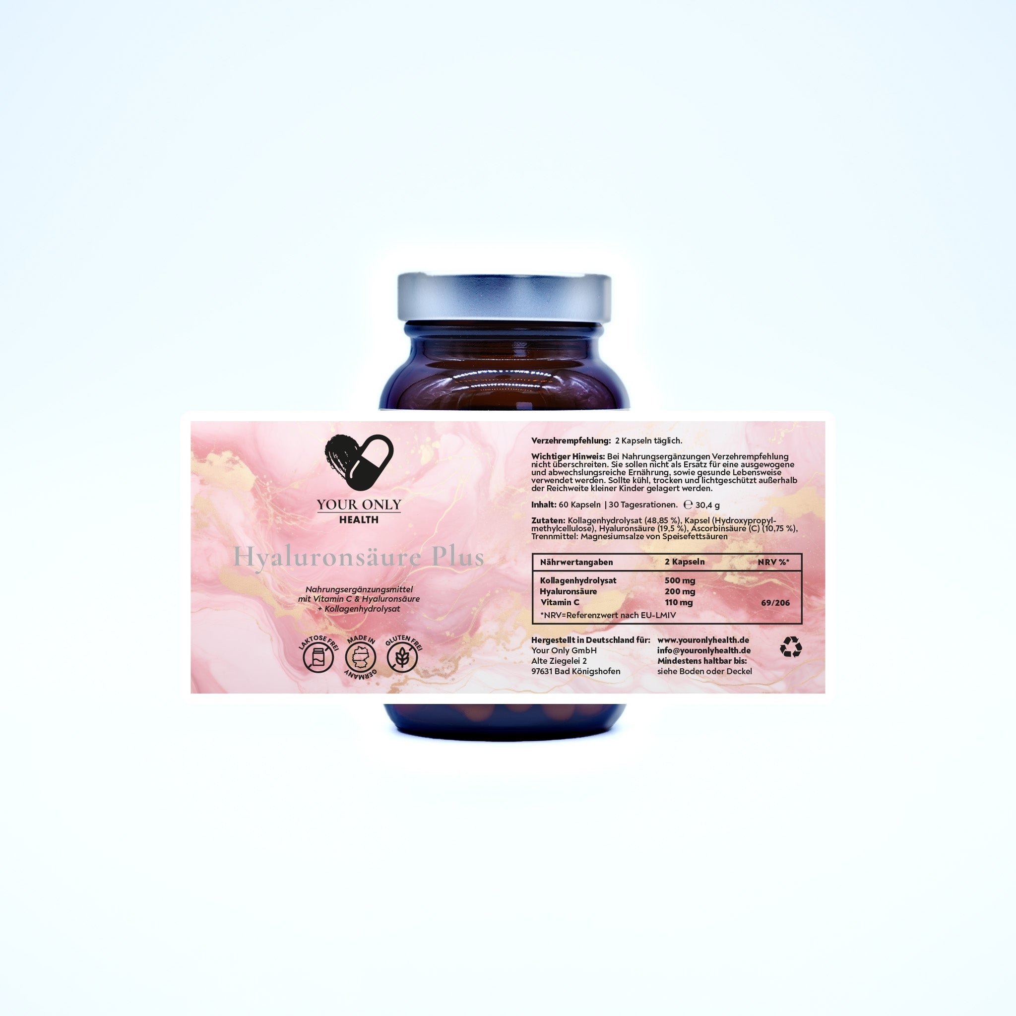 Hyaluronsäure Plus - 60 Kapseln