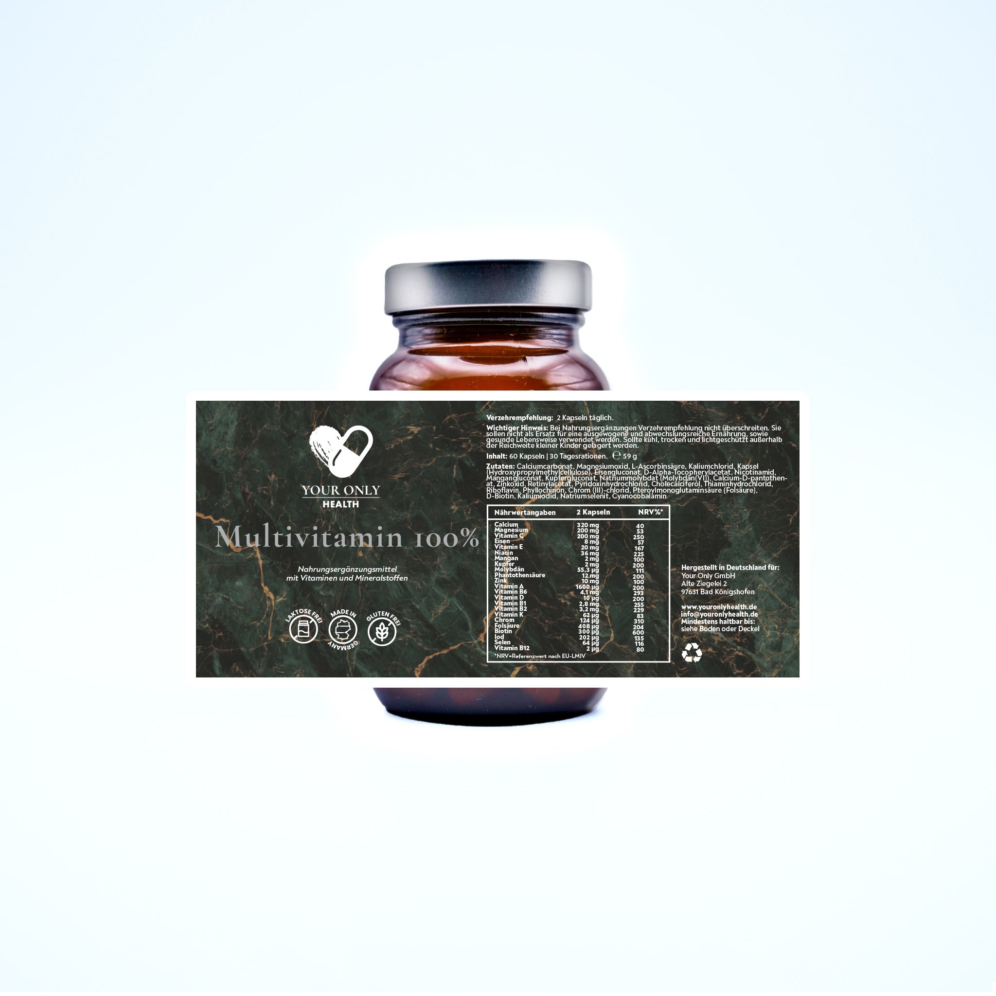 Multivitamin 100% - 60 Kapseln